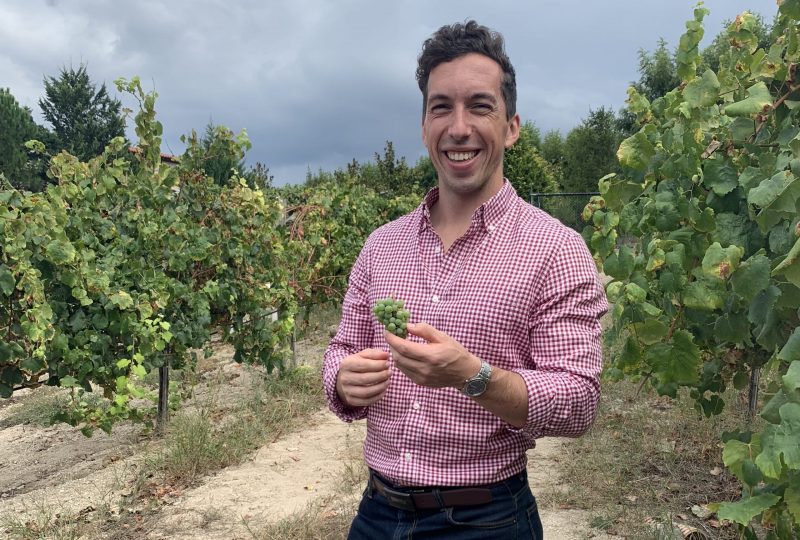 Tiago Soares - Wine Producer - Portrait at the Vineyard